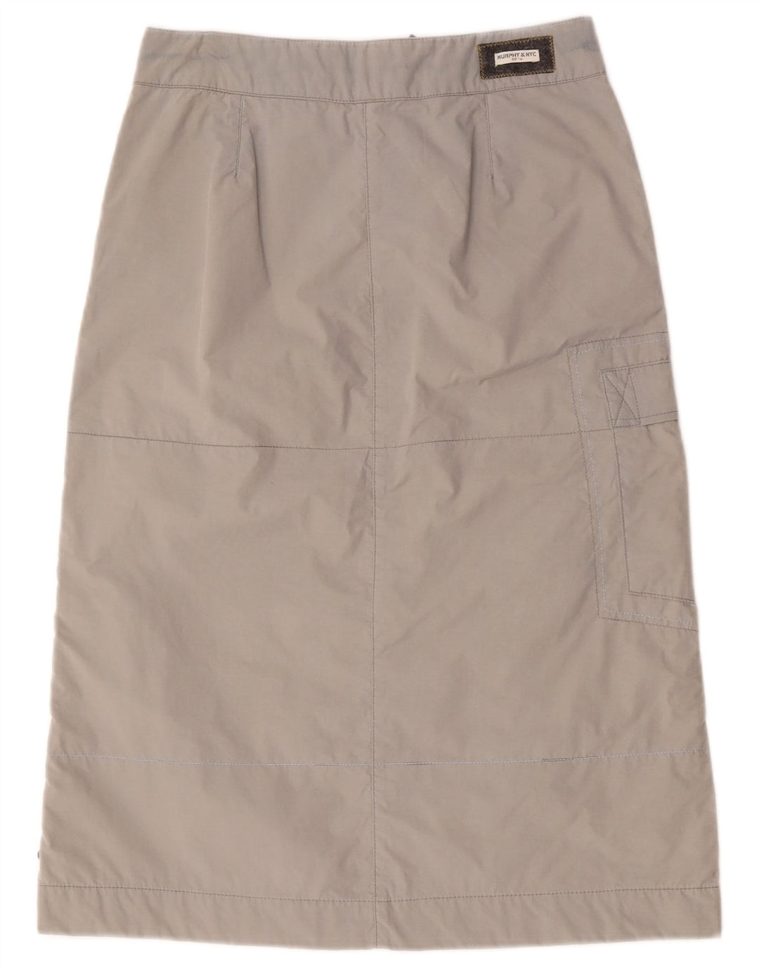 Murphy & Nye Dame Højtalje Cargo Nederdel W28 Medium Grey