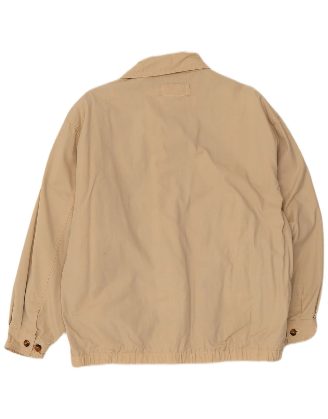 Tommy Hilfiger Herre Bomber Jacket UK 36 Small Beige Bomuld