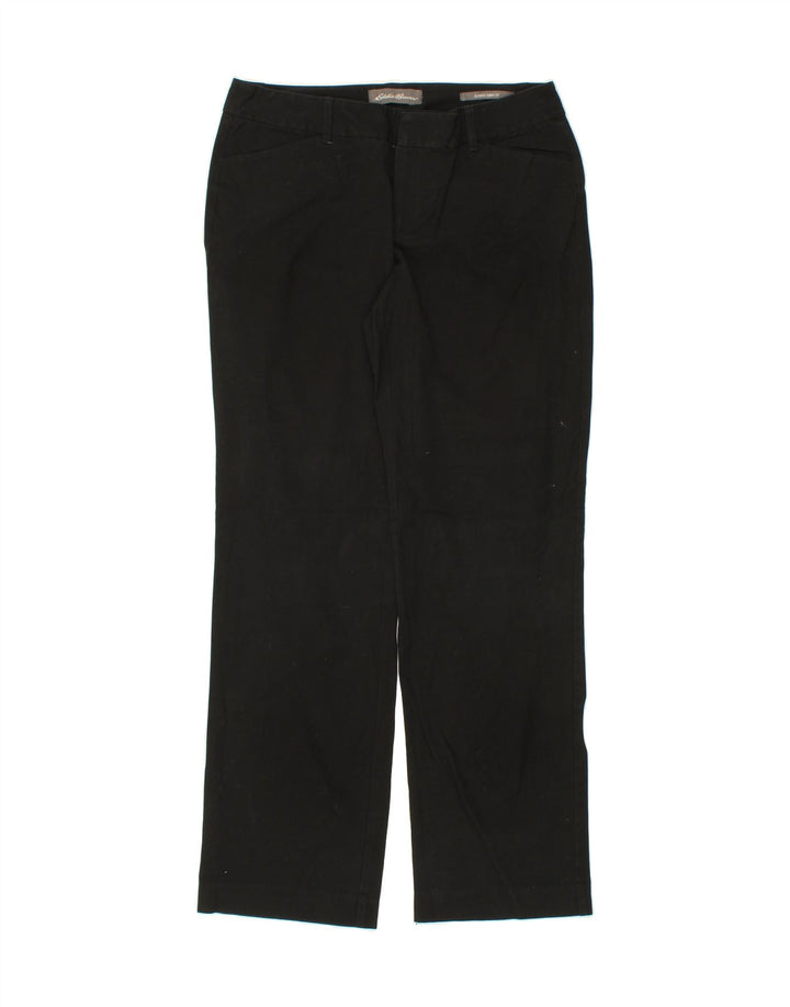 EDDIE BAUER Womens Casual Trousers US 10 Large W32 L31 Black Vintage Eddie Bauer and Second-Hand Eddie Bauer from Messina Hembry 