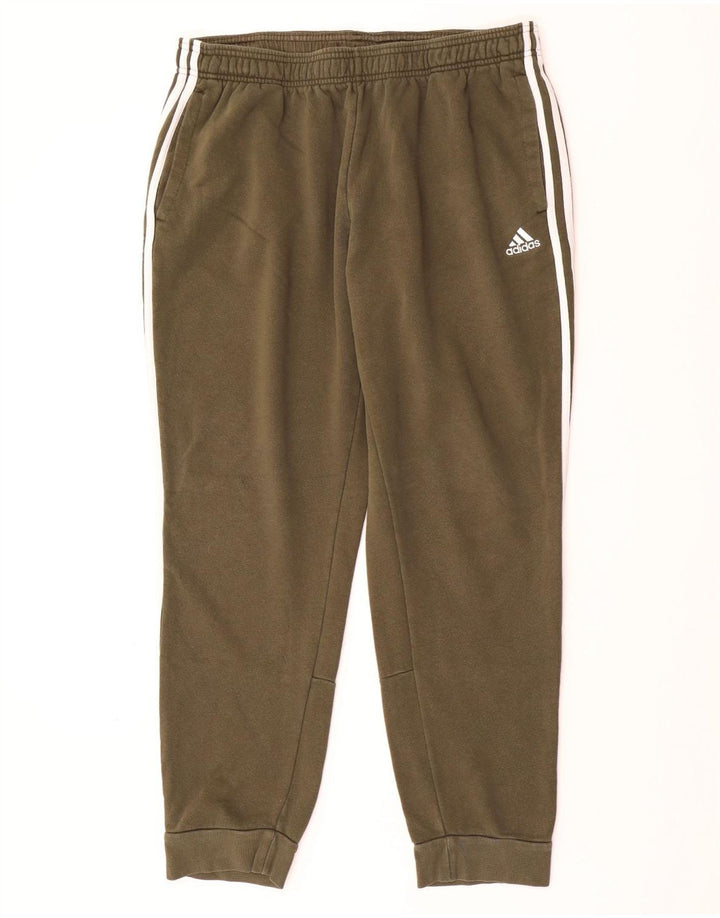 ADIDAS Træningsdragt til mænd Joggers XL Khaki Bomuld