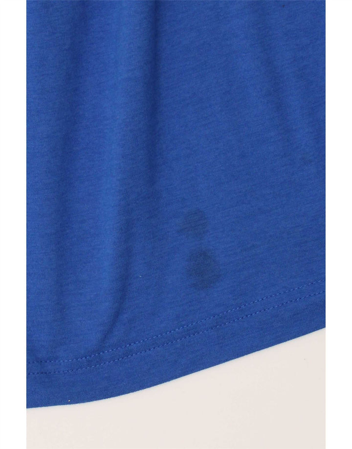 Calvin Klein Herre Zip Neck Pullover Træningsdragt Top Stor Blå Polyester