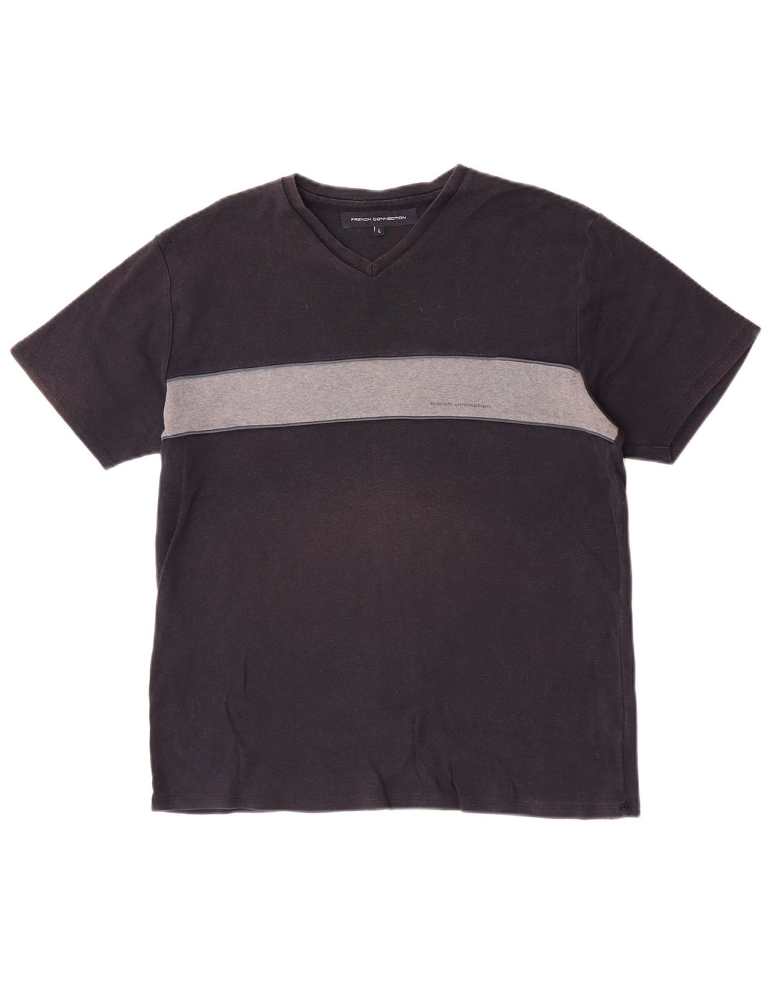 French Connection Dame Kortærmet T-Shirt Top Stor Marineblå