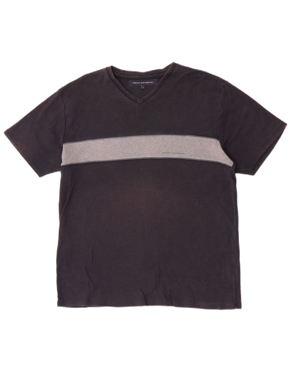 French Connection Dame Kortærmet T-Shirt Top Stor Marineblå
