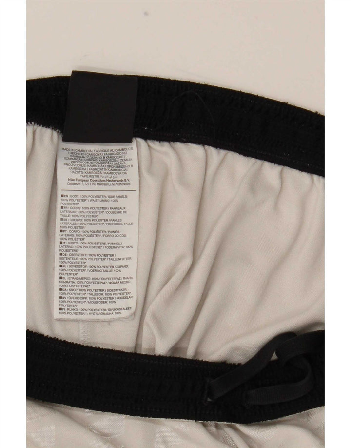 Nike Herre Dri Fit Sportshorts Store hvide Colourblock Polyester