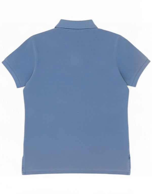 Best Company Dame Polo Shirt UK 18 XL Blue Cotton