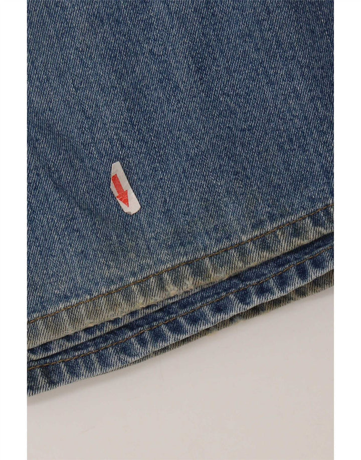 Marks & Spencer Herre Blue Harbor Straight Jeans W44 L29 Bomuld