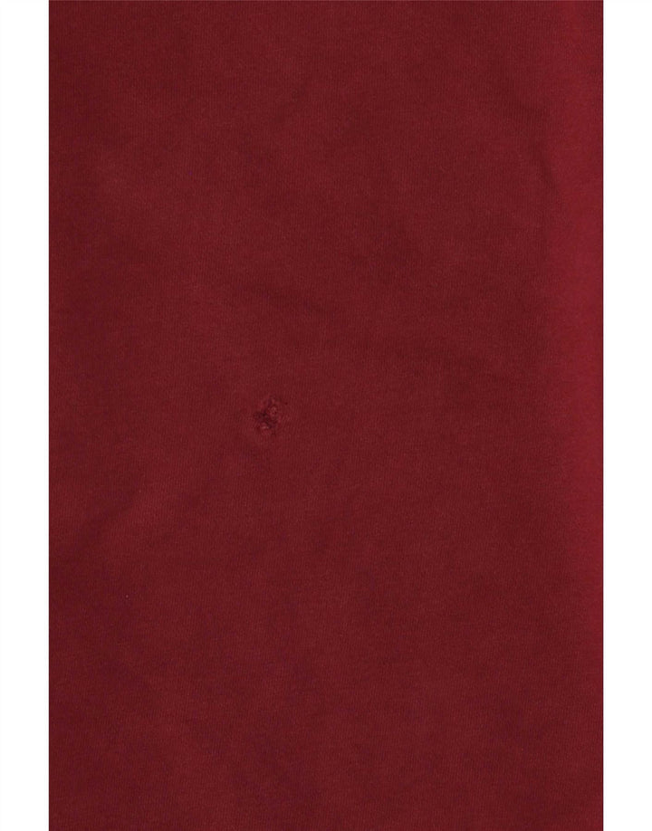 Lyle & Scott Sweatshirt til mænd, lille Bourgogne bomuld