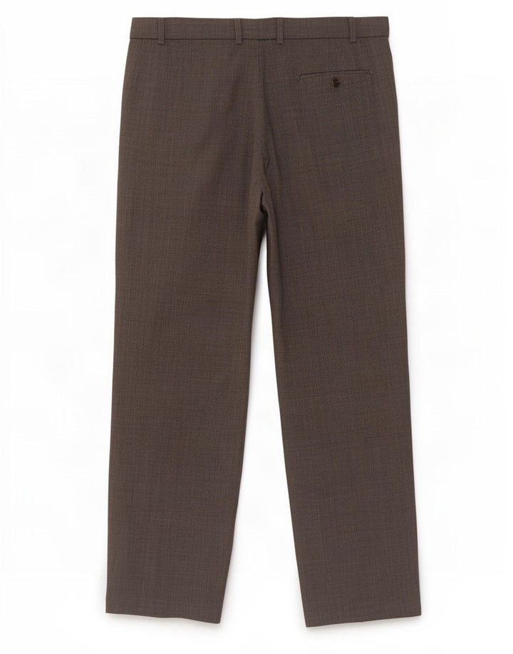 Marks & Spencer Straight Suit Bukser til mænd W38 L27 Grå polyester
