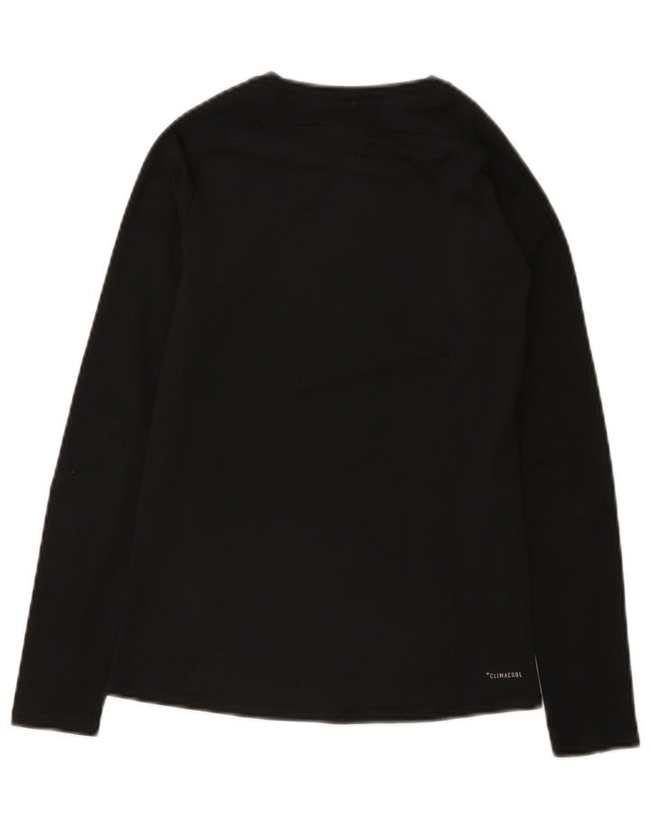 Adidas Boys Climacool Top Langærmet 11-12 År Sort Polyester