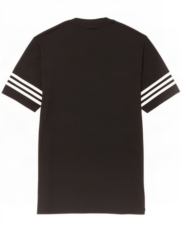 Adidas Herre T-Shirt Top Lille Sort Polyester