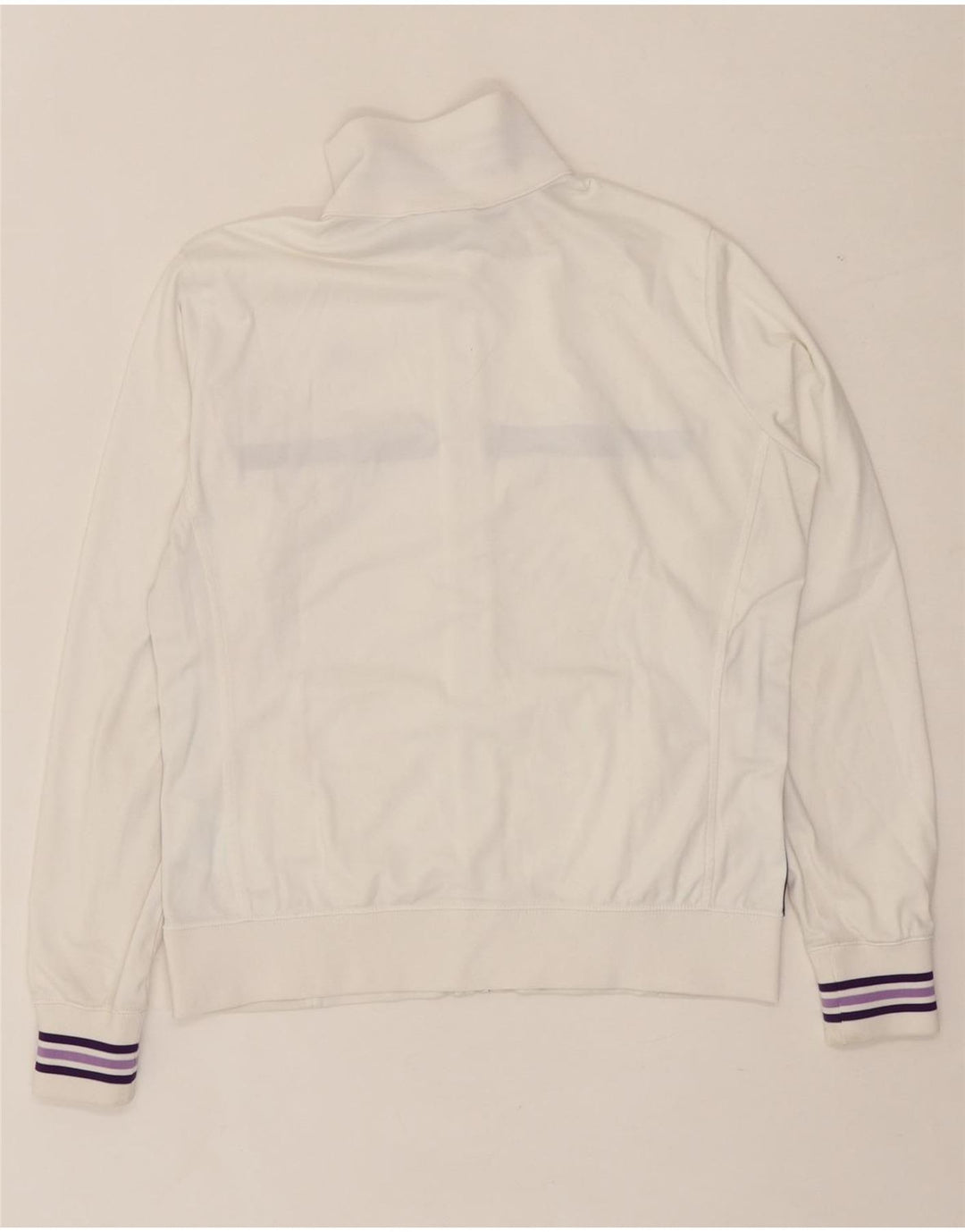 CHAMPION Womens Heritage Fit Tracksuit Top Jacket UK 16 Large White Vintage Champion and Second-Hand Champion from Messina Hembry 