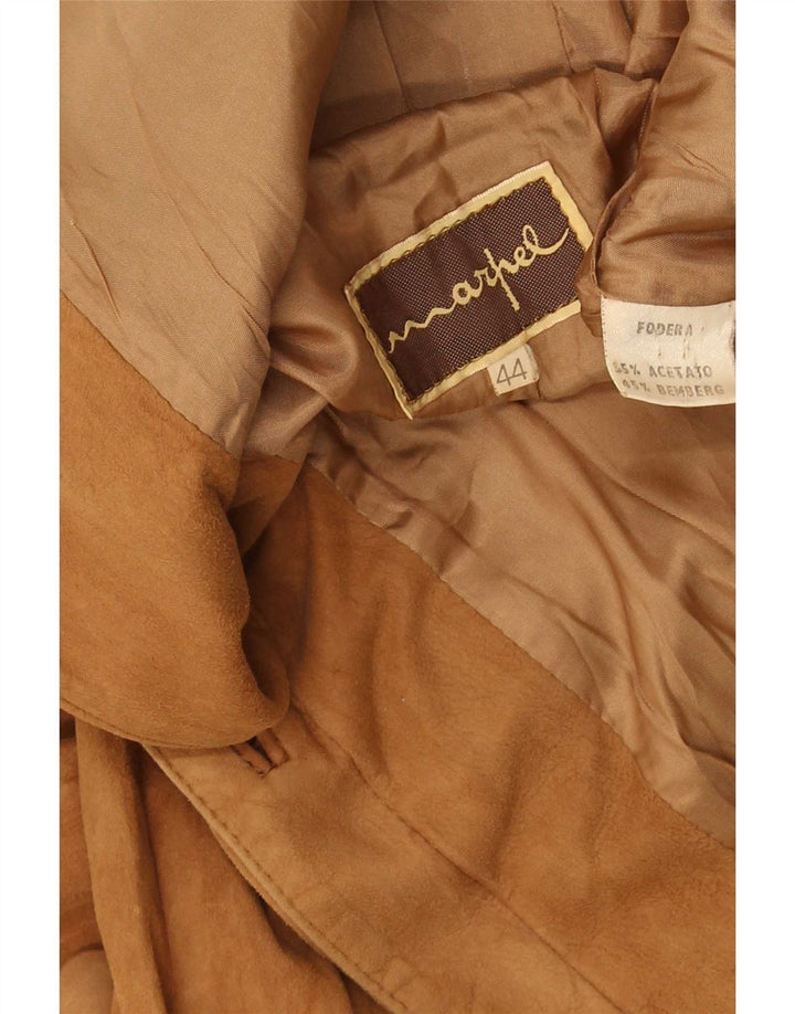 Marpel Dame Ruskindsjakke IT 44 Medium Beige Læder
