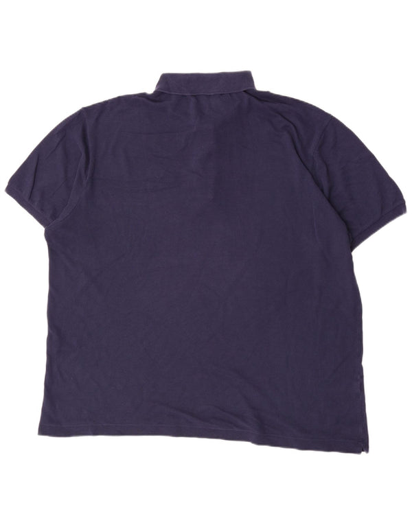Lacoste herre poloskjorte str. 8 3XL marineblå bomuld