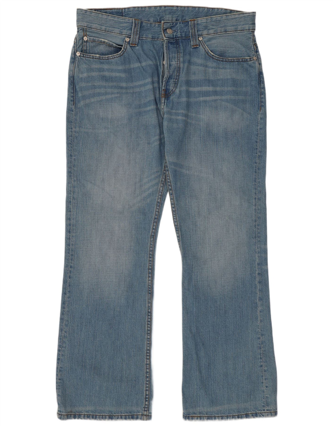 Levi's Herre 512 Slim Tapered Jeans W38 L32 Blå Bomuld