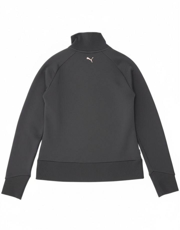 Puma Grafisk træningsdragt topjakke til kvinder UK 14 Medium Grey Colourblock