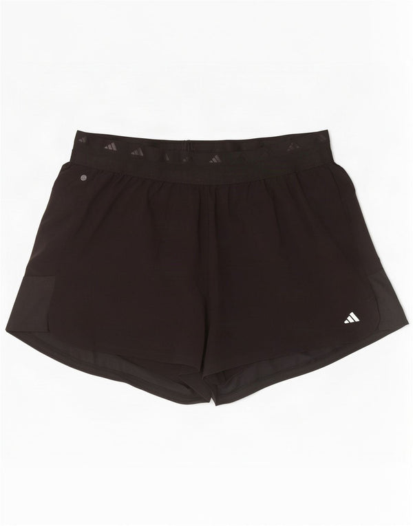 Adidas Aeroready Graphic Sports Shorts til mænd 2XL sort polyester