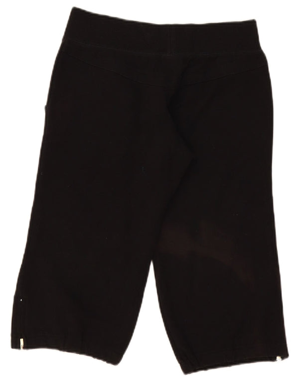 Puma Womens Bermuda Sports Shorts UK 8 Small Black Bomuld