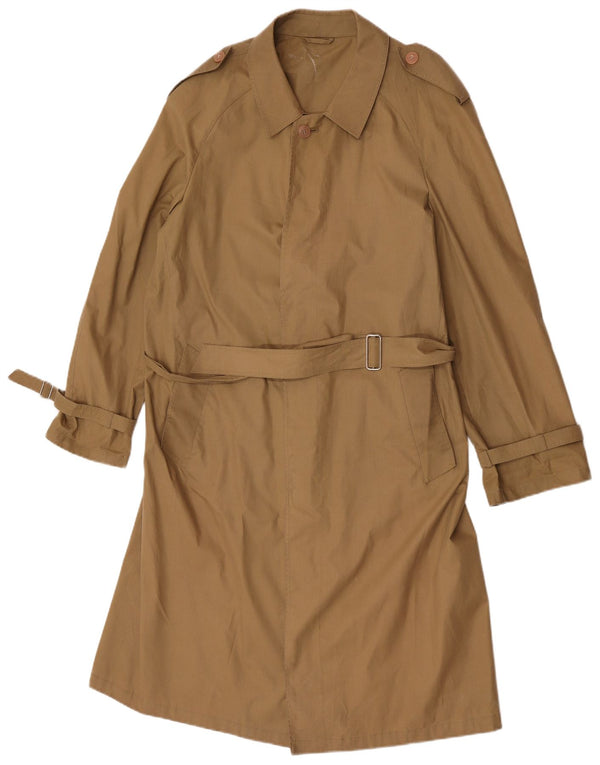 Vintage Trench Coat til mænd EU 46 Lille Brun