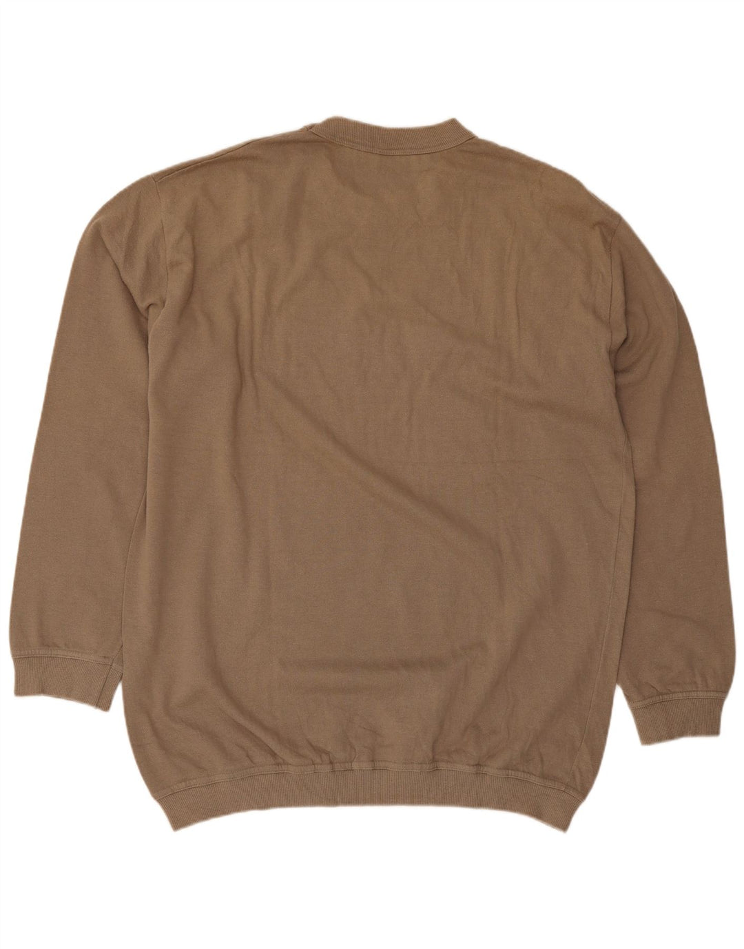 Fila Herre Grafisk Sweatshirt Jumper Stor Beige Bomuld