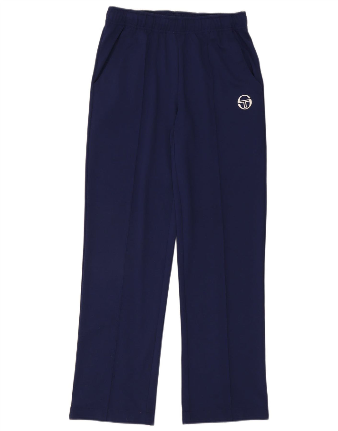 Sergio Tacchini Dame træningsdragt Bukser UK 8 Small Navy Blue Polyester