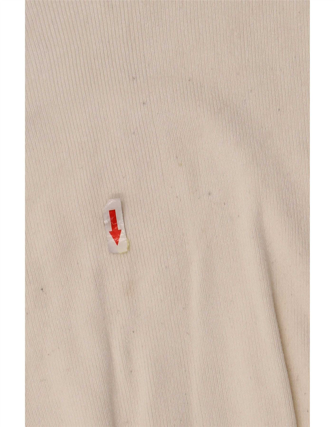 Marks & Spencer Dame ærmeløs bluse Top UK 14 Medium Off White Viscose