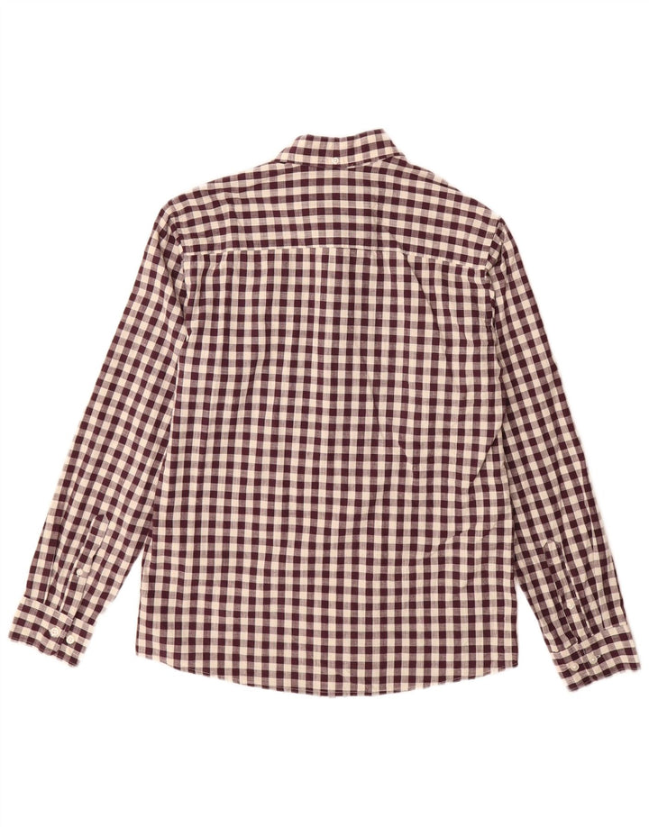 Jack & Jones Herreskjorte Medium Burgundy Gingham Cotton
