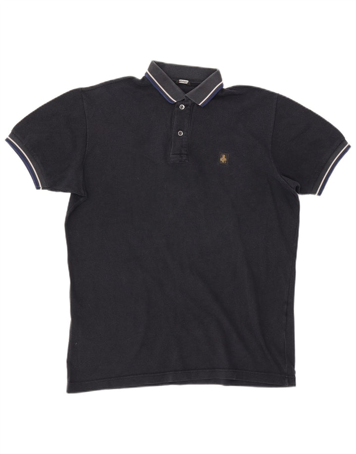 REFRIGIWEAR Poloskjorte til mænd Large Navy Blue