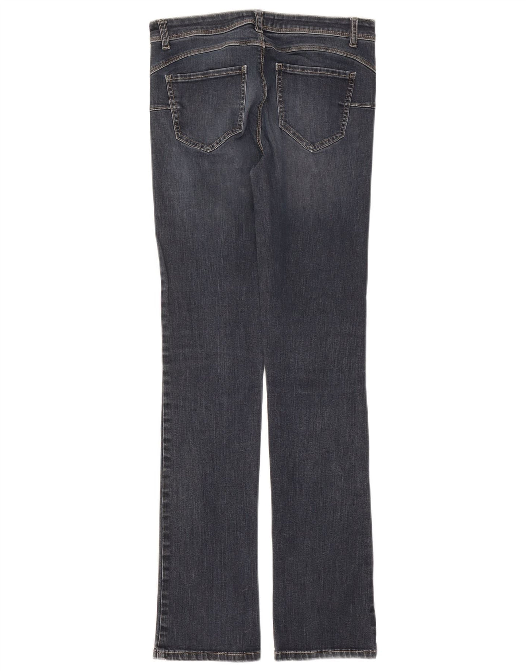 Benetton Dame Bootcut Skinny Jeans W28 L32 Blå