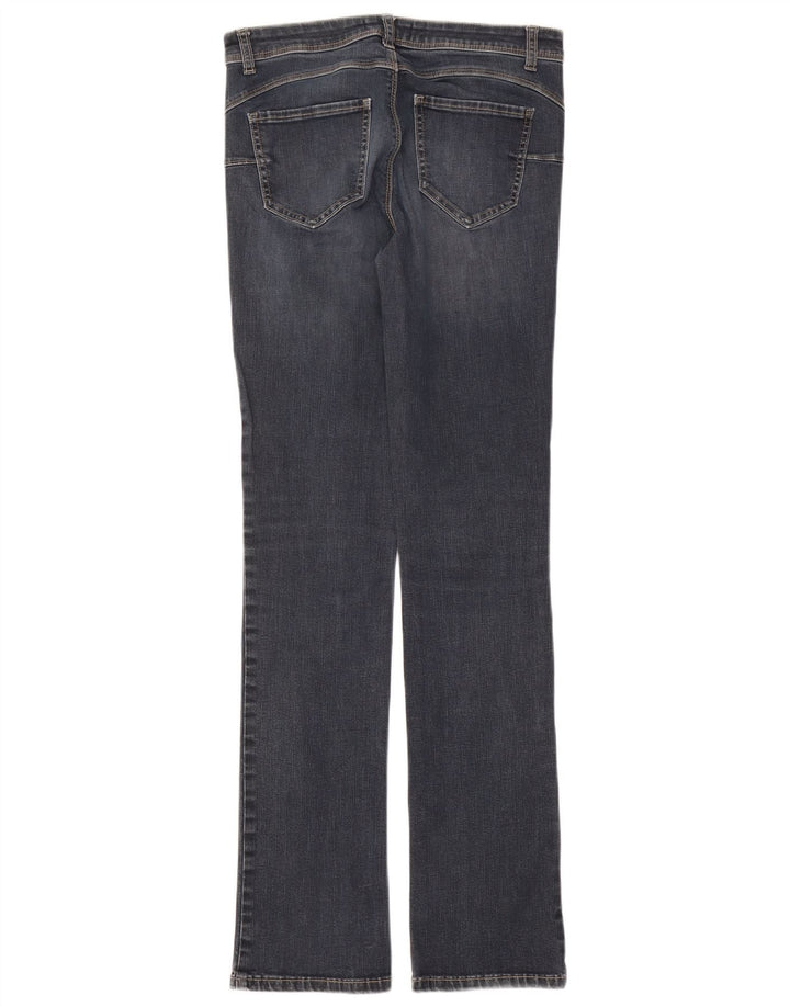 Benetton Dame Bootcut Skinny Jeans W28 L32 Blå