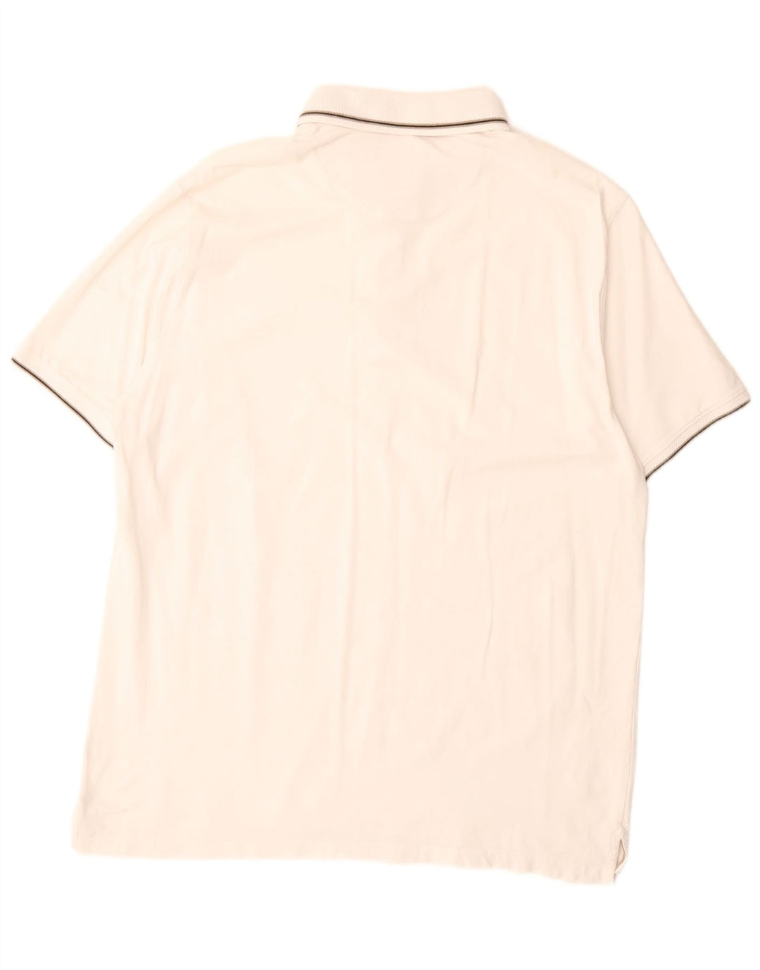 Massimo Dutti Herre Polo Shirt 2XL Off White