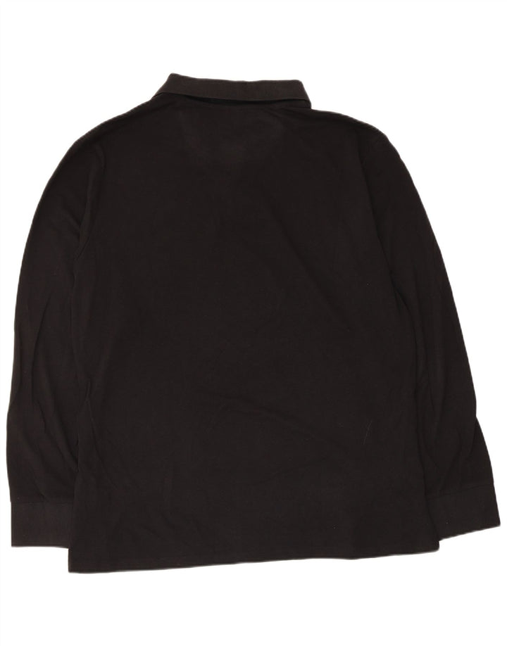 North Sails Langærmet herre poloshirt XL sort bomuld
