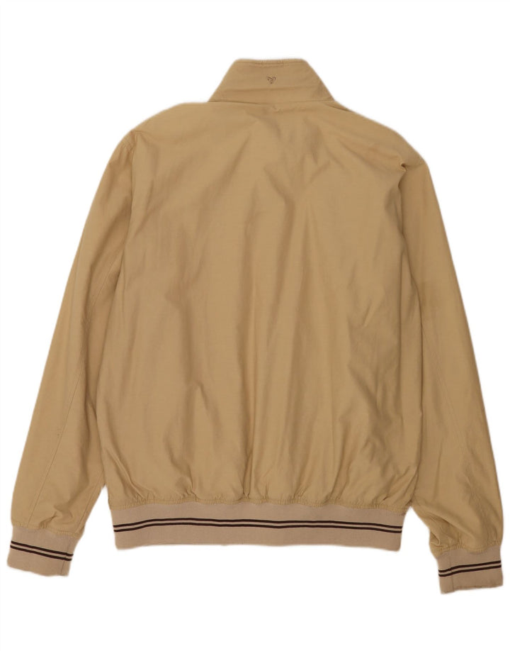 Brugi Herre Bomber Jacket UK 42 XL Beige Bomuld