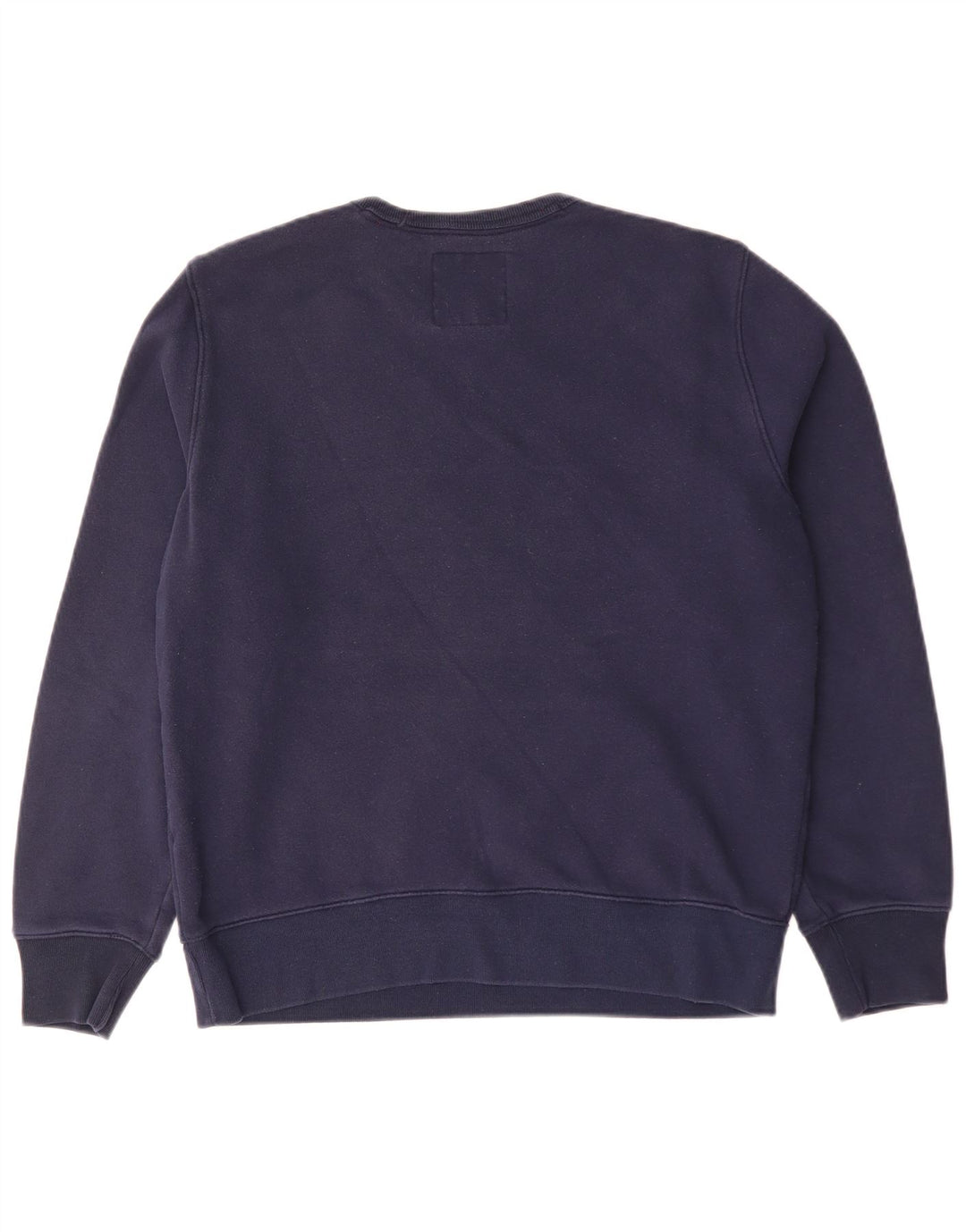 Hollister Herre grafisk sweatshirt Jumper Medium Marineblå Colourblock