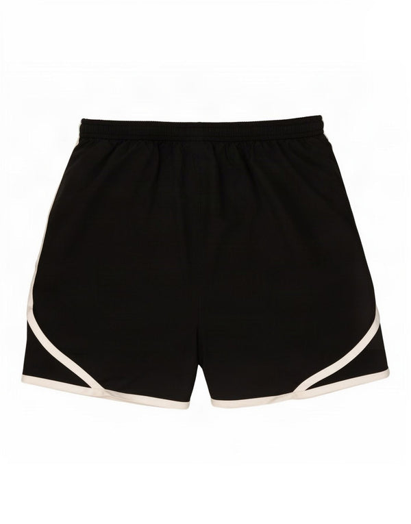 Nike Dame Dri Fit Sports Shorts UK 12 Medium Sort Polyester