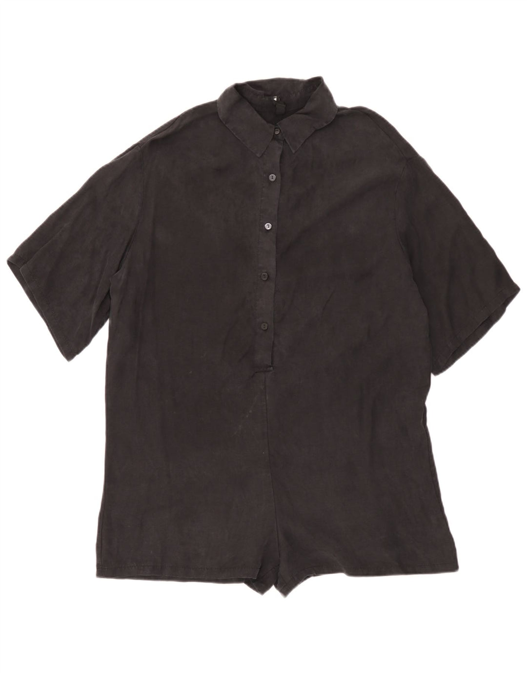 Zara Dame Oversized Playsuit UK 10 Small Black