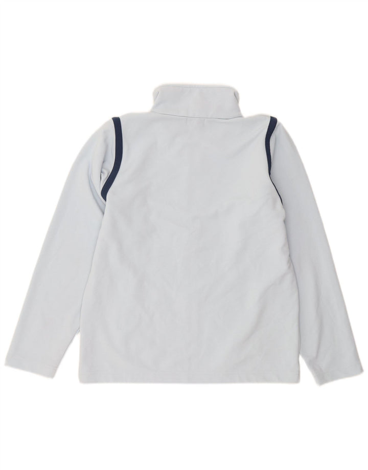 Kappa træningsdragt topjakke til kvinder UK 14 Large Blue Colourblock Polyester