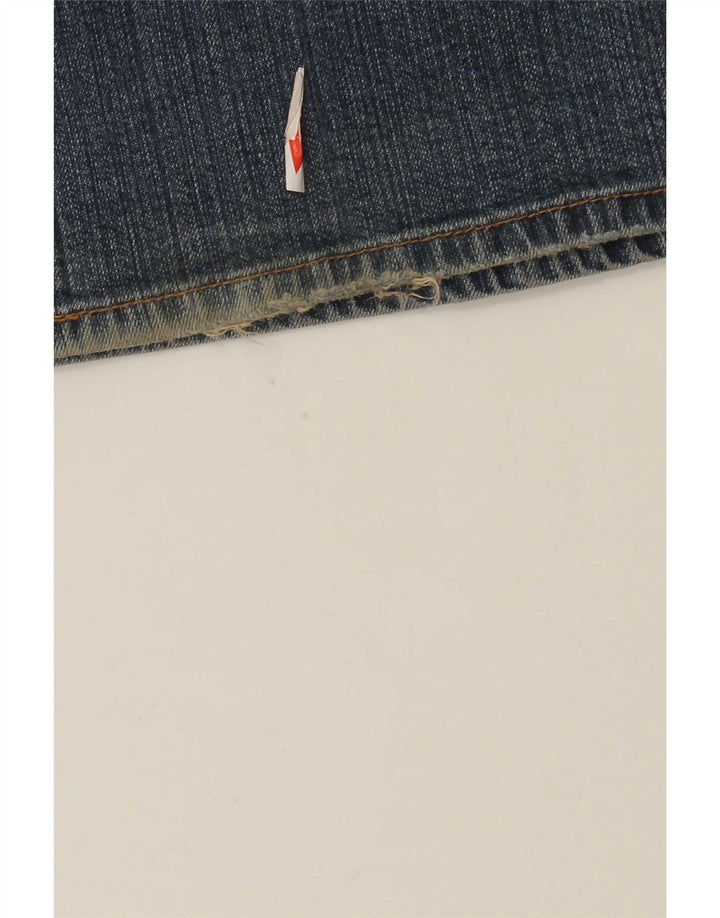 Tommy Hilfiger Dame Hipster Flared Jeans W32 L32 Blå Bomuld
