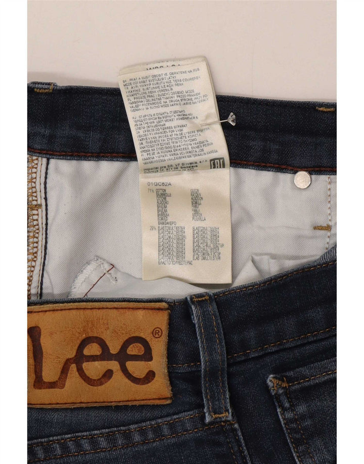 Lee Mens Daren Straight Jeans W36 L34 Blå Bomuld