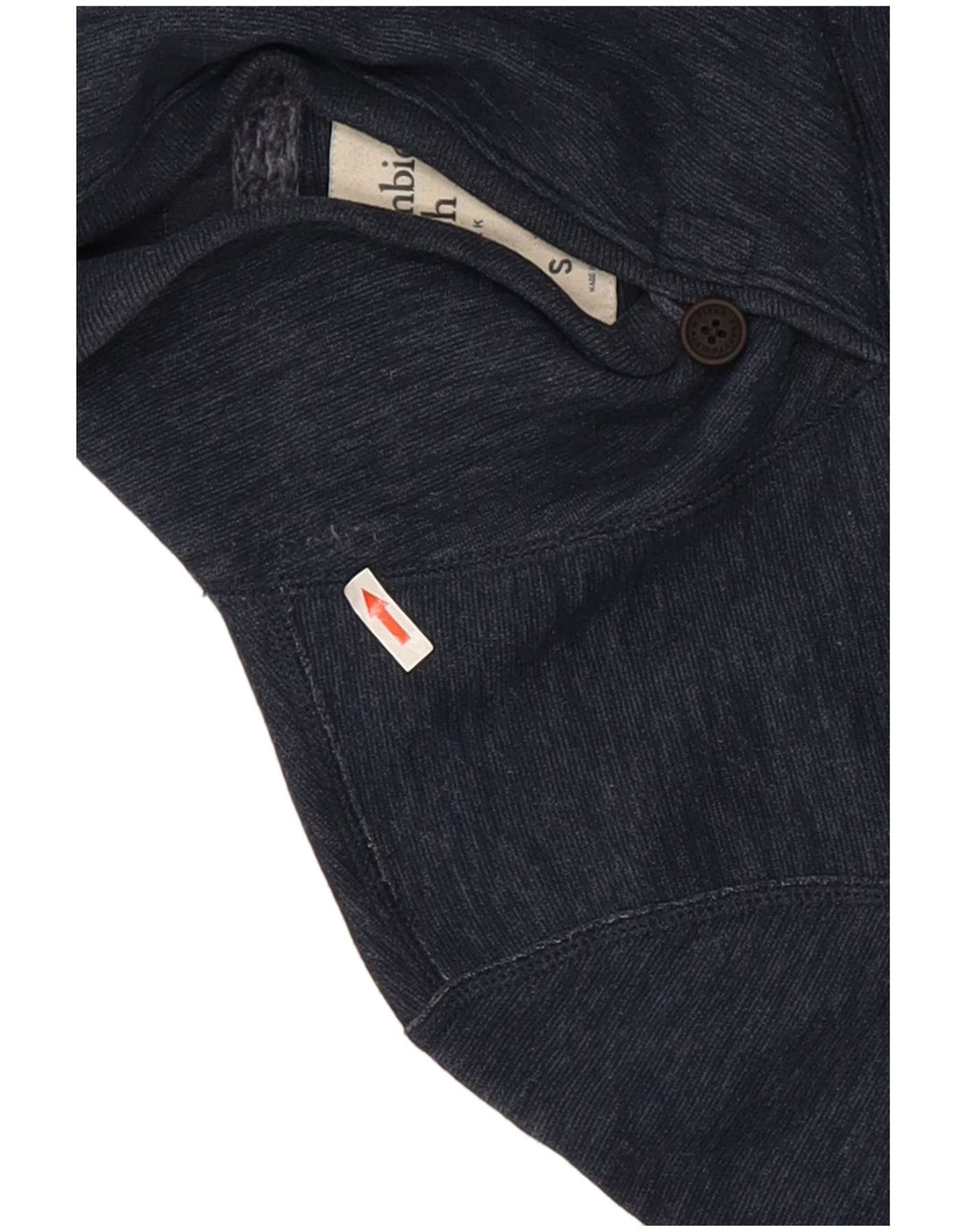 Abercrombie & Fitch Sweatshirt til mænd, lille marineblå flækket