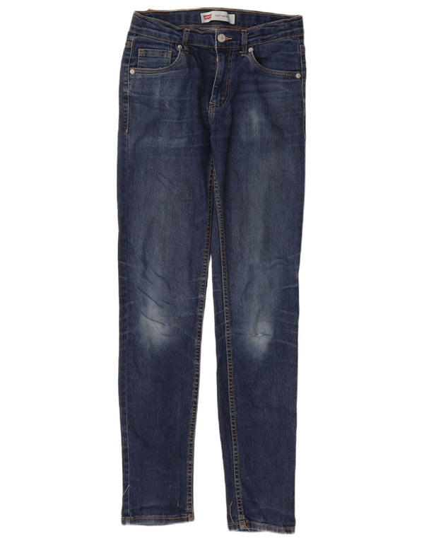 Levi's Girls 510 Skinny Jeans 15-16 år W26 L32 Blå Bomuld