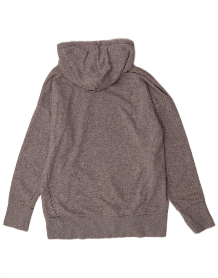 Adidas Graphic Sweatshirt Jumper UK 8/10 Small Grey Flecked