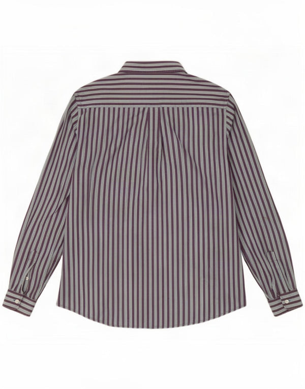 White Stuff Herre Classic Fit skjorte 2XL lilla stribet bomuld