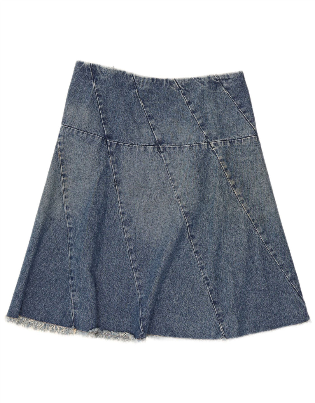 Nautica Dame Denim Nederdel US 6 Medium W30 Blå Bomuld