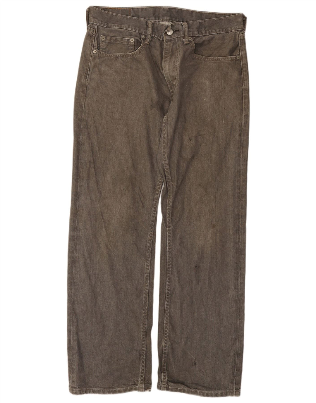 Levi's Mens 559 Relaxed Fit Straight Jeans W32 L32 Grå