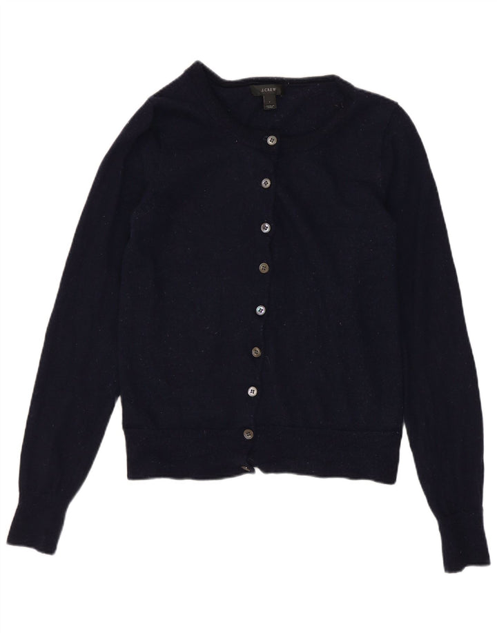 J. Crew Girls Cardigan Sweater 7-8 År Lille Marineblå