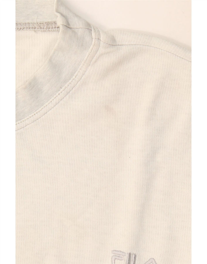 FILA Herre Loose Fit Top Langærmet Medium Grå