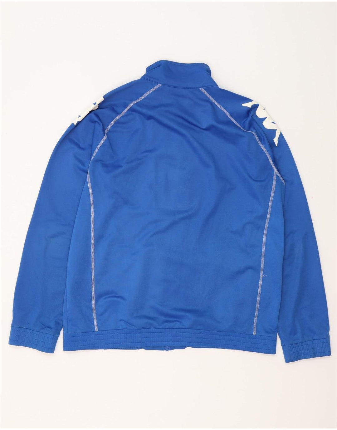 KAPPA Herre grafisk træningsdragt Topjakke XL Blå Polyester