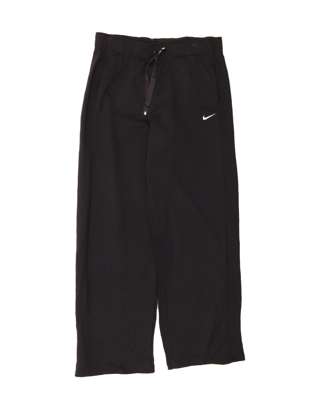 NIKE Womens Tracksuit Trousers UK 12 Medium  Black Polyester Vintage Nike and Second-Hand Nike from Messina Hembry 