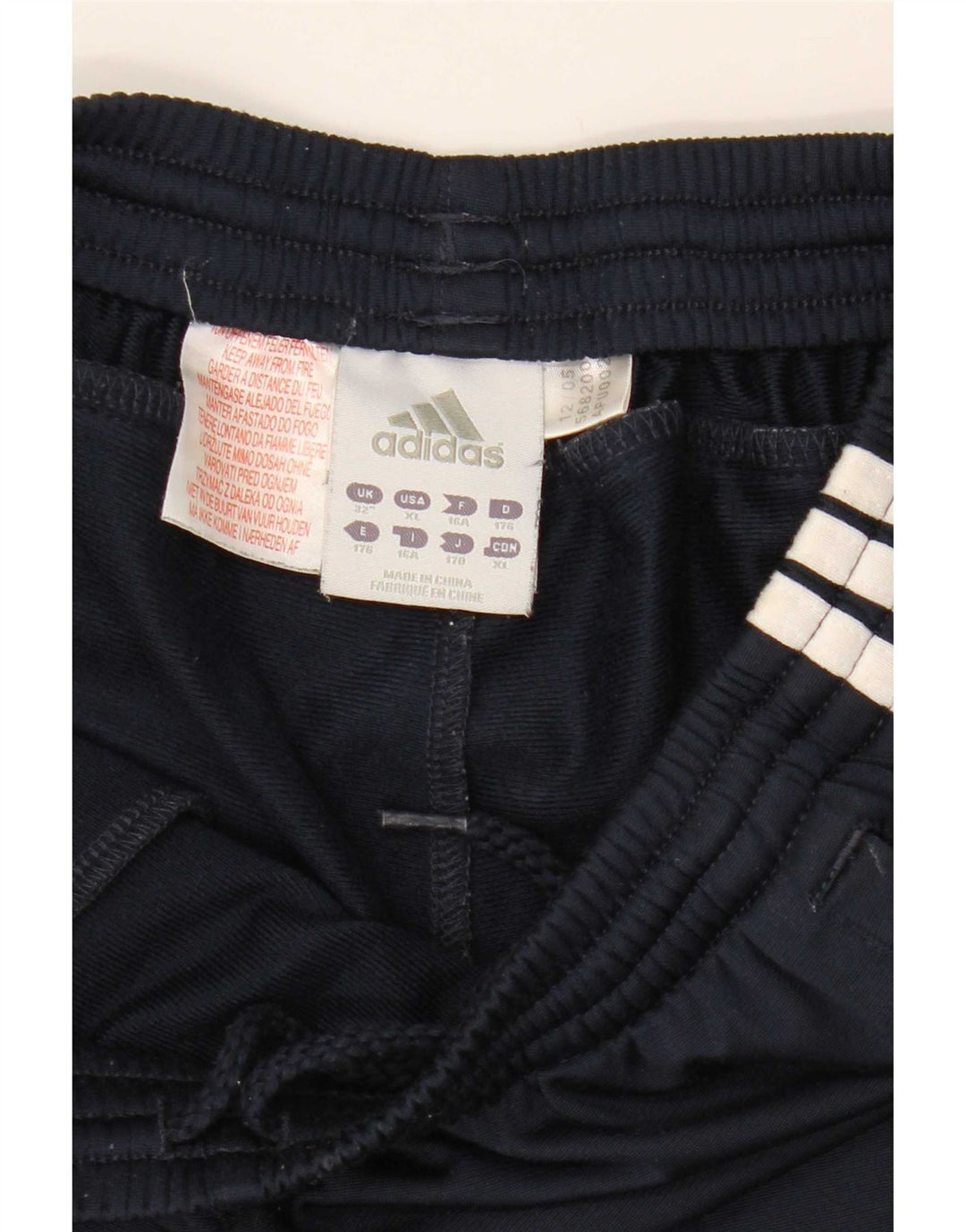 Adidas Træningsdragtsbukser til drenge 15-16 år Marineblå polyester