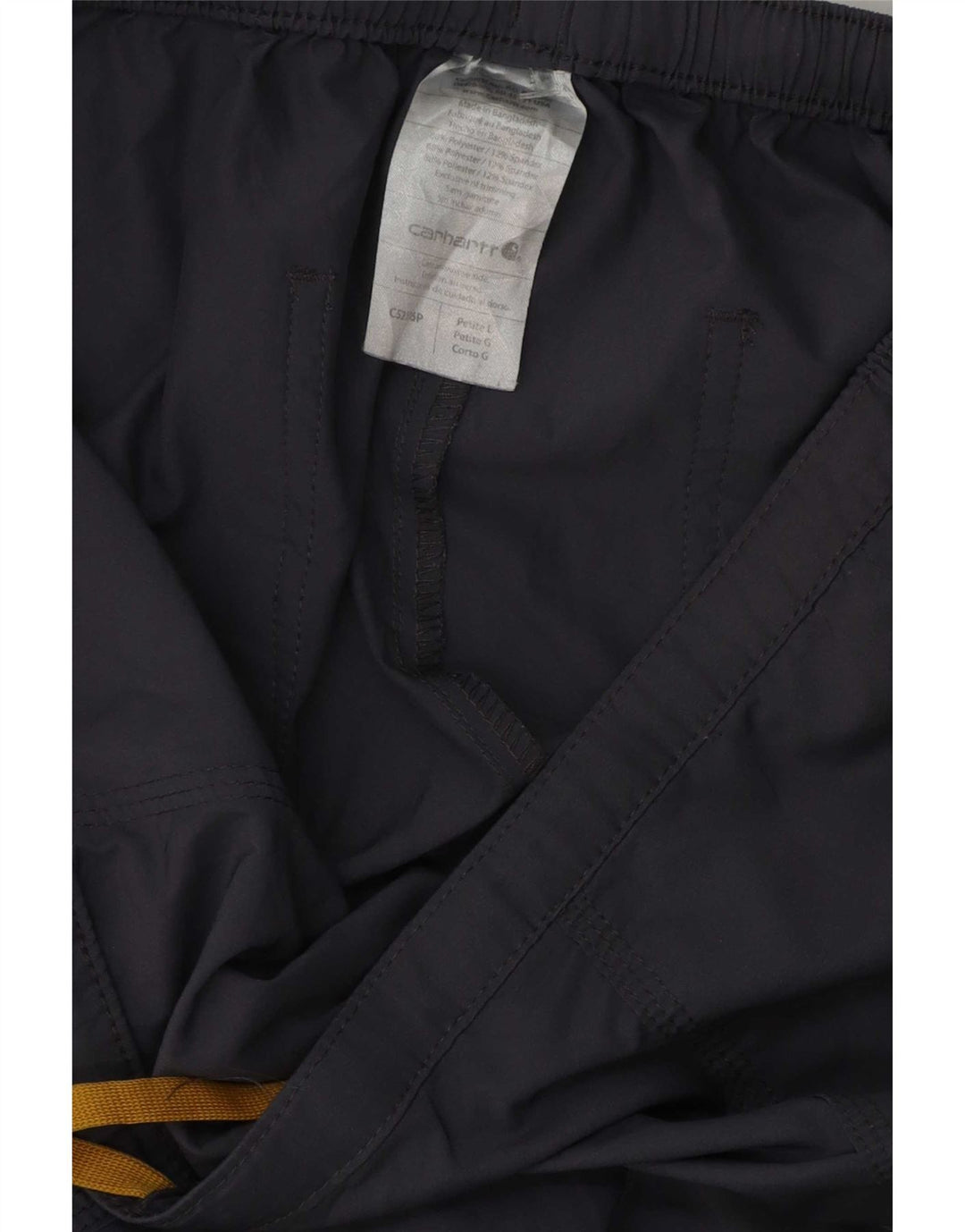 Carhartt Herre Petite Straight Cargo Bukser Large W34 L28 Grå Polyester